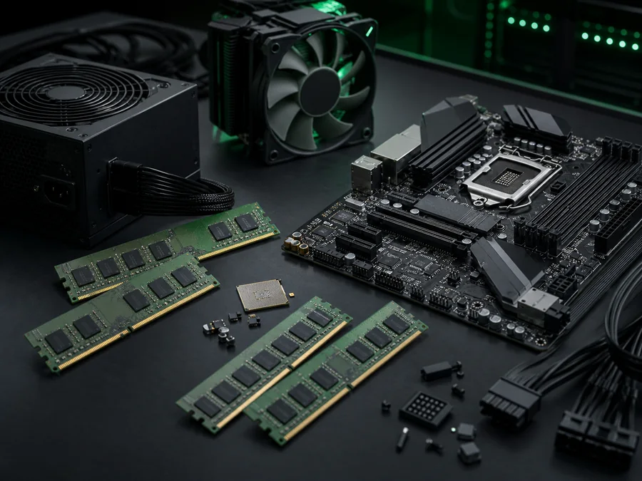 Memory modules and computer components